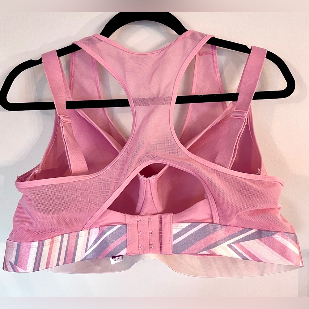 Adore Me Sports Bra Pink & Purple Women’s Size 38DDD - Picture 5 of 6